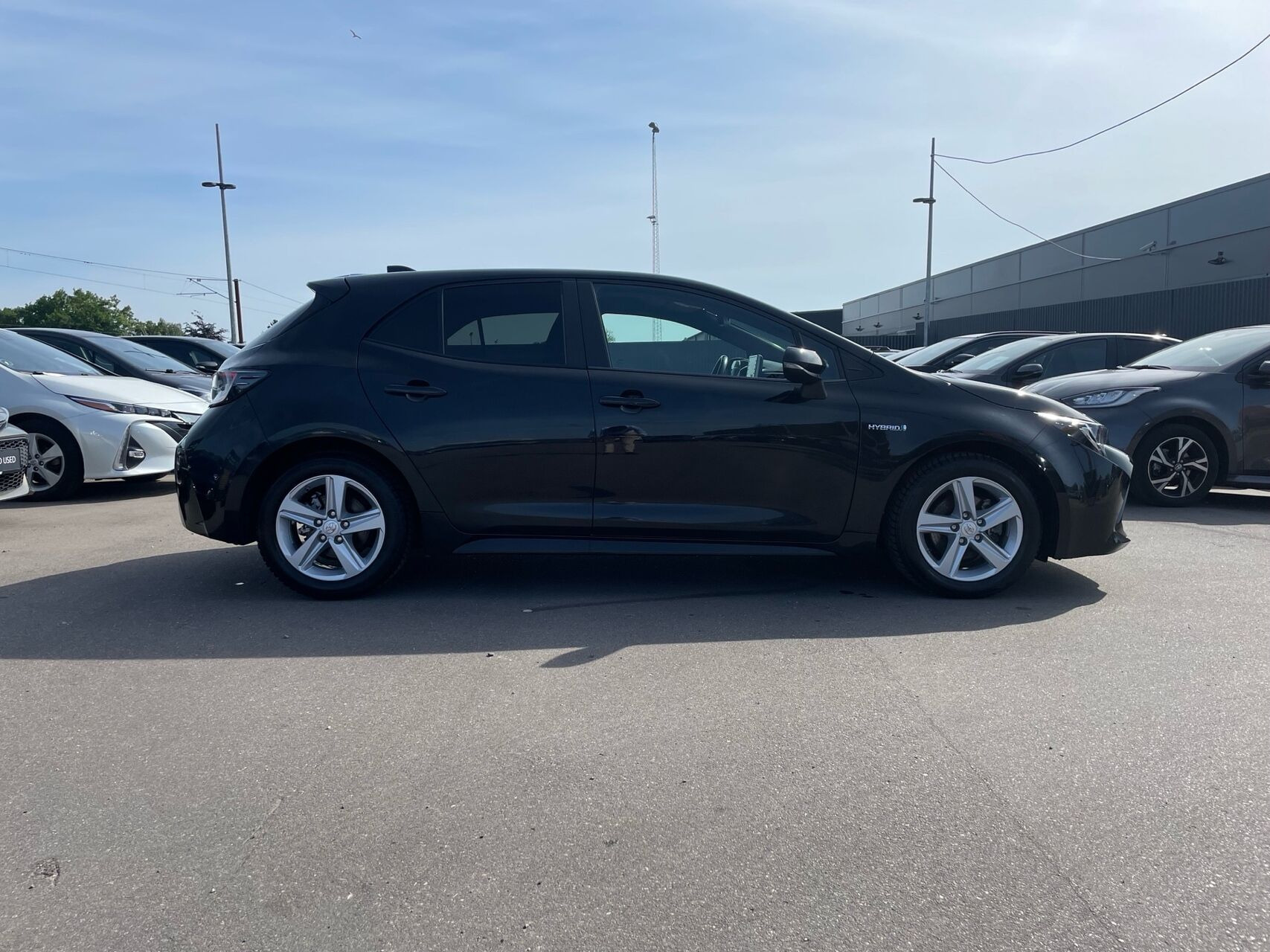 Sort Toyota Corolla fra 2020