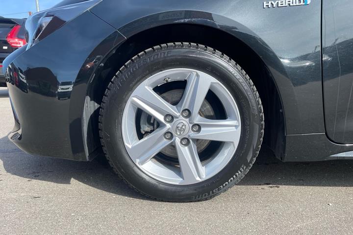 Sort Toyota Corolla fra 2020