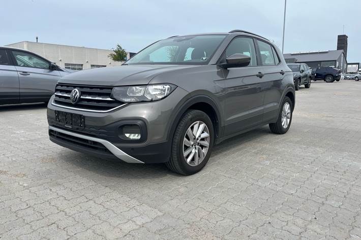 Grå VW T-Cross fra 2020