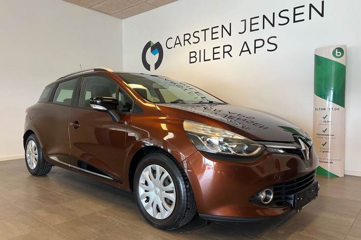 Brun Renault Clio fra 2014