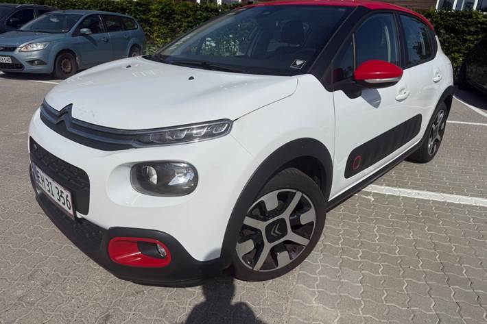 Hvid Citroën C3 fra 2017