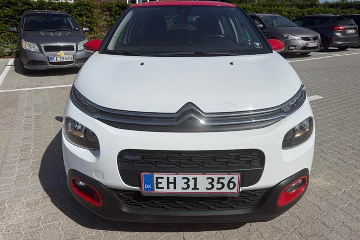 Hvid Citroën C3 fra 2017