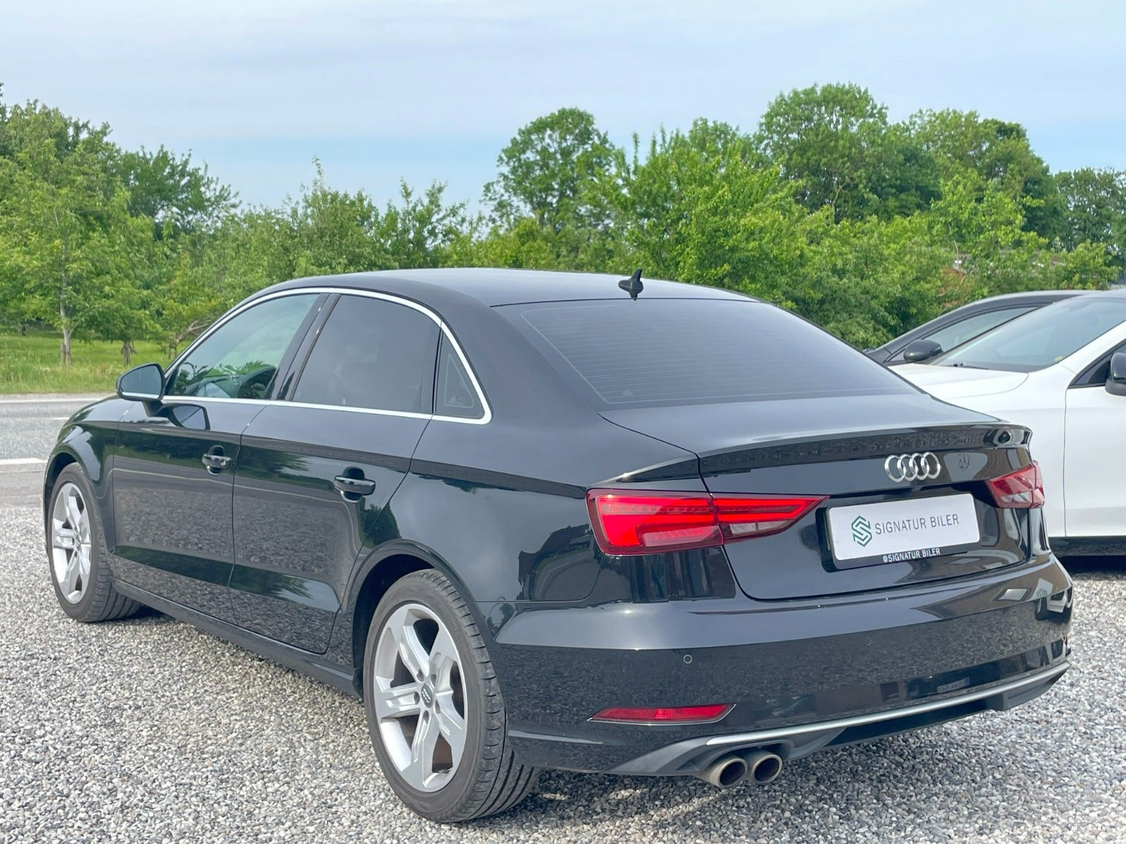Sort Audi A3 fra 2018