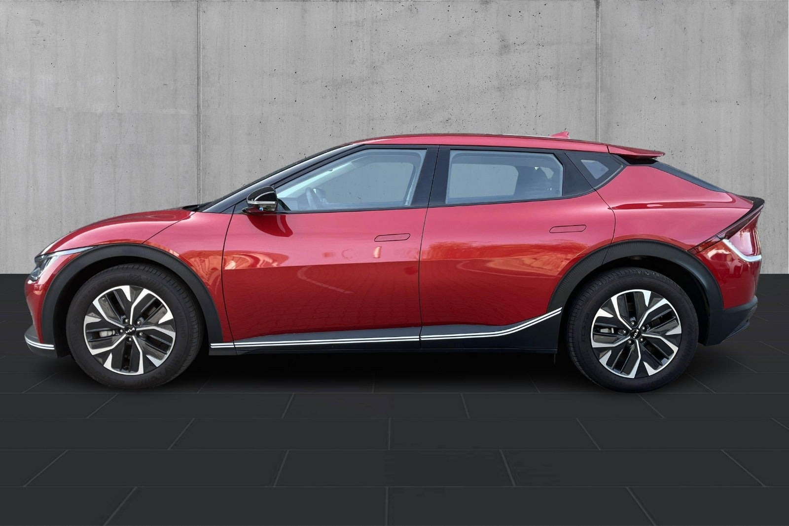 Rød Kia EV6 fra 2021