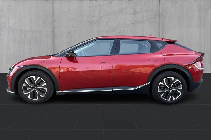 Rød Kia EV6 fra 2021