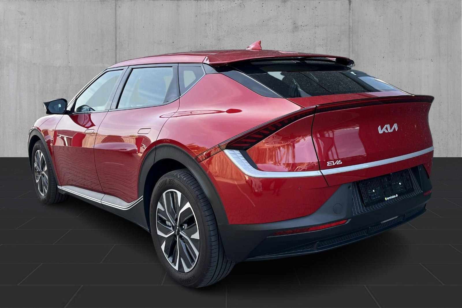 Rød Kia EV6 fra 2021