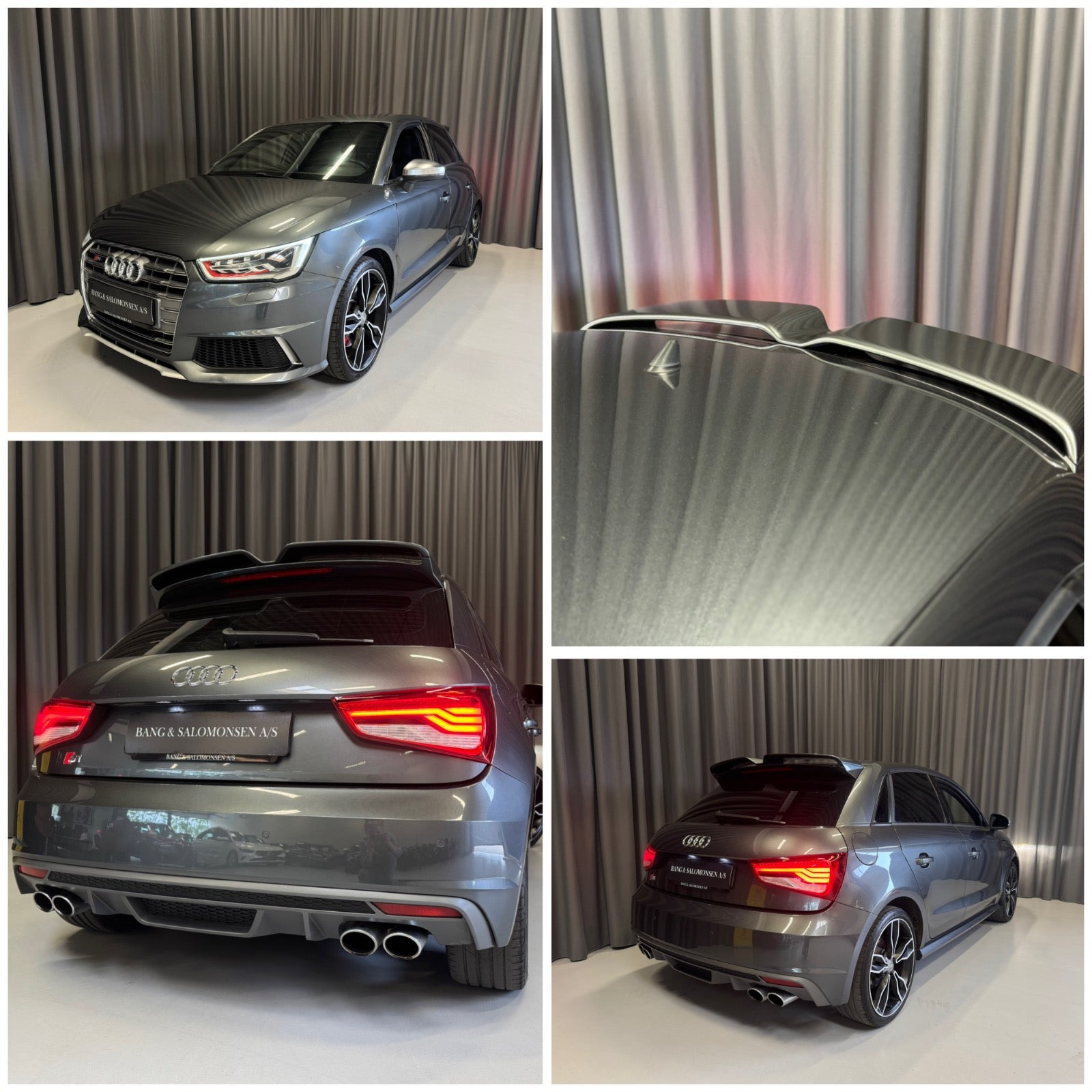 Grå Audi S1 fra 2015