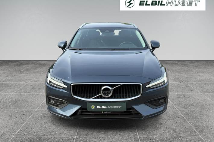 Blå Volvo V60 fra 2021