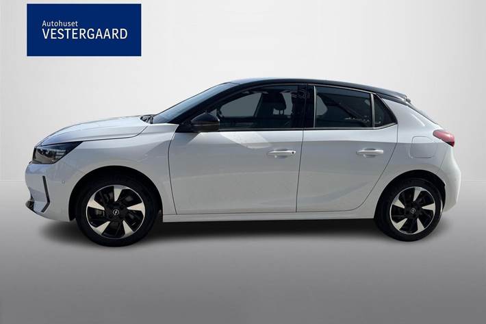 Hvid Opel Corsa-e fra 2024