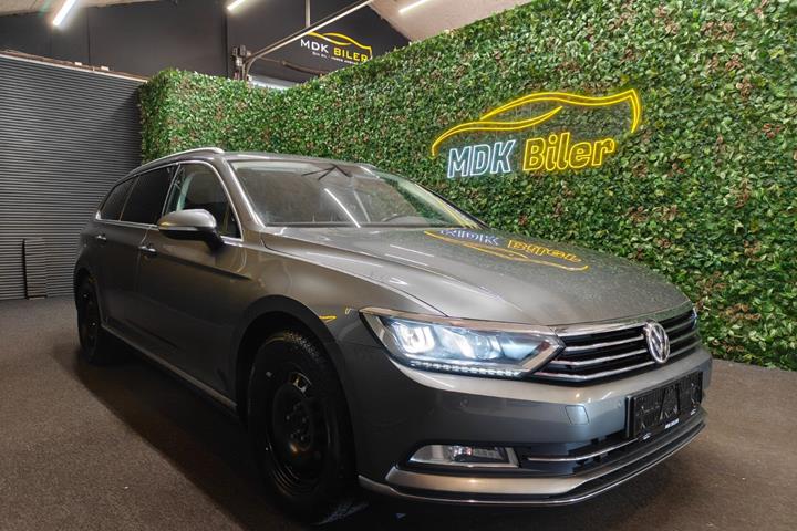 undefined VW Passat fra 2017 set udefra