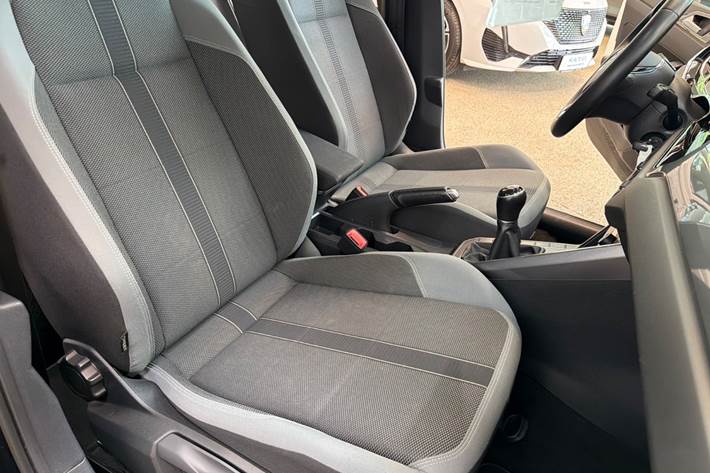 Sort VW Polo fra 2019
