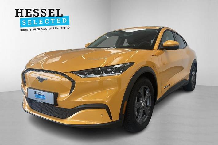 Orange Ford Mustang Mach-E fra 2023