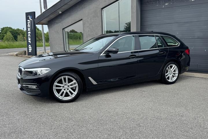 Sort BMW 520d fra 2017