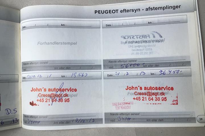 Sort Peugeot 107 fra 2010