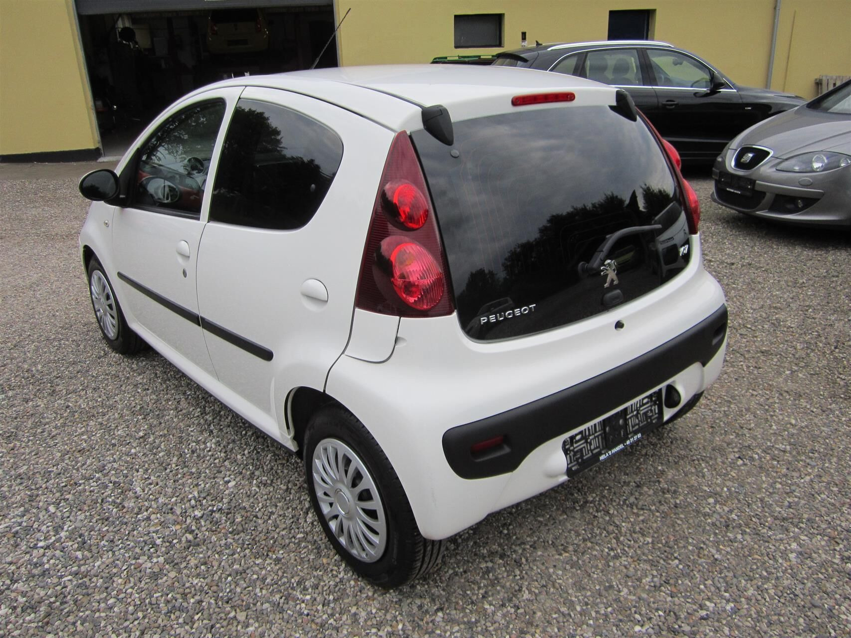 Hvid Peugeot 107 fra 2013