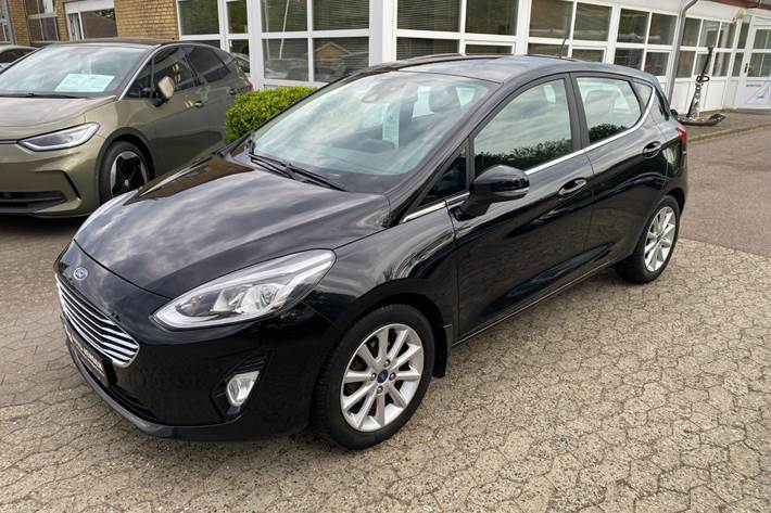 Sort Ford Fiesta fra 2017