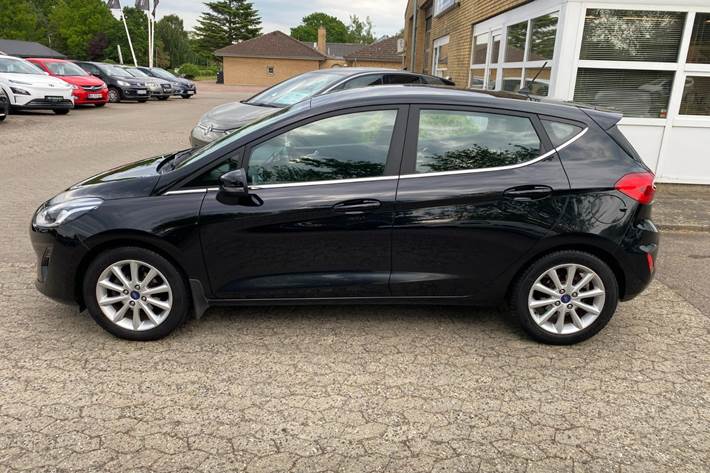 Sort Ford Fiesta fra 2017