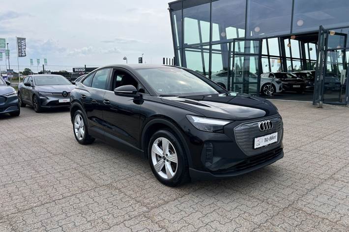Sort Audi Q4 e-tron fra 2024
