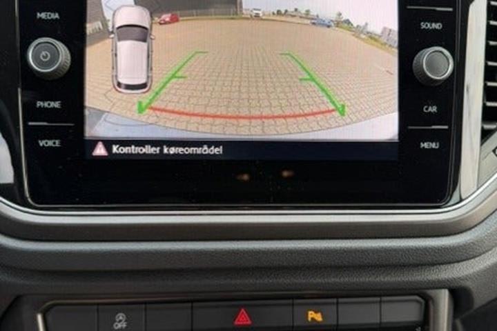 Grå VW T-Roc fra 2019