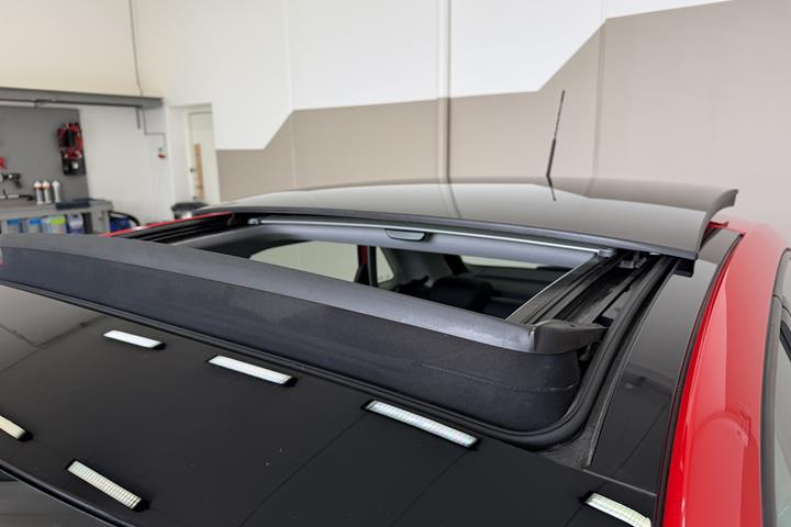 Rød Audi A1 Sportback fra 2013