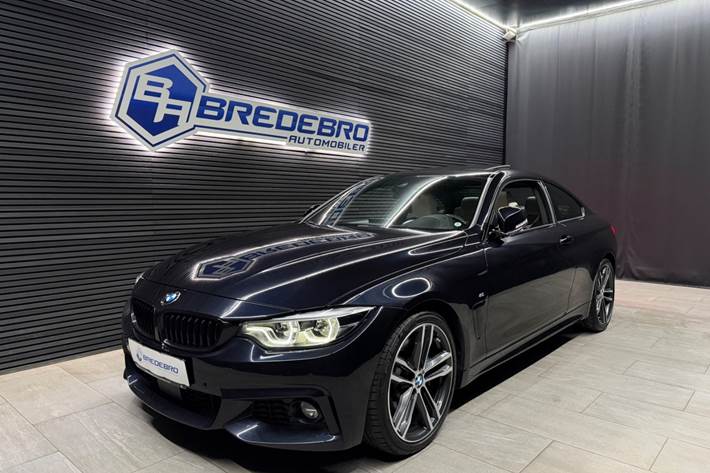 Sort BMW 440i fra 2019
