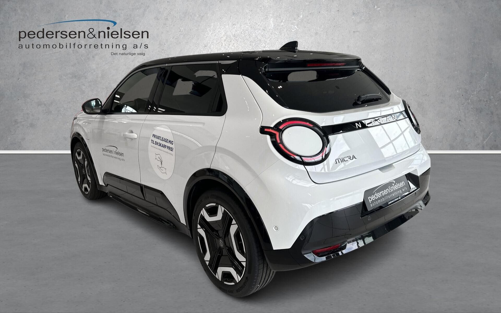 Hvid Nissan Micra fra 2026