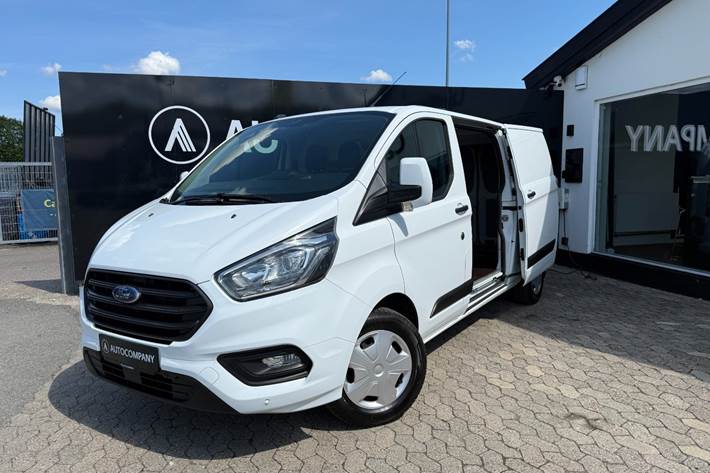Hvid Ford Transit Custom 320 L2 fra 2021