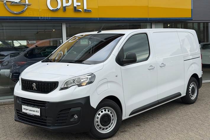 Hvid Peugeot e-Expert fra 2025