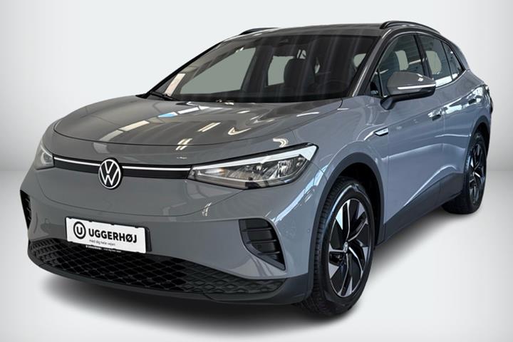 Grå VW ID.4 fra 2023 set udefra