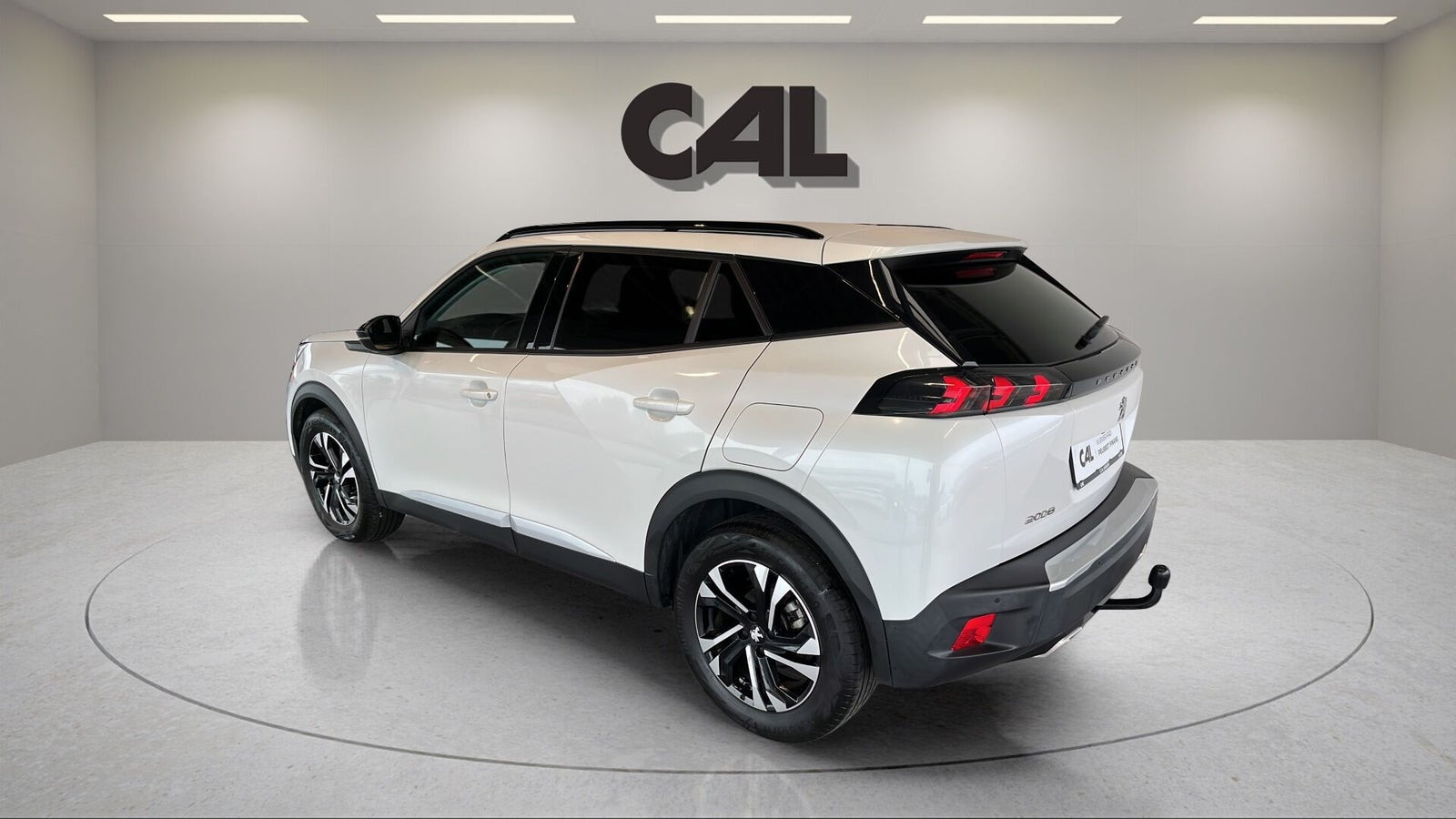 Hvid Peugeot 2008 fra 2022