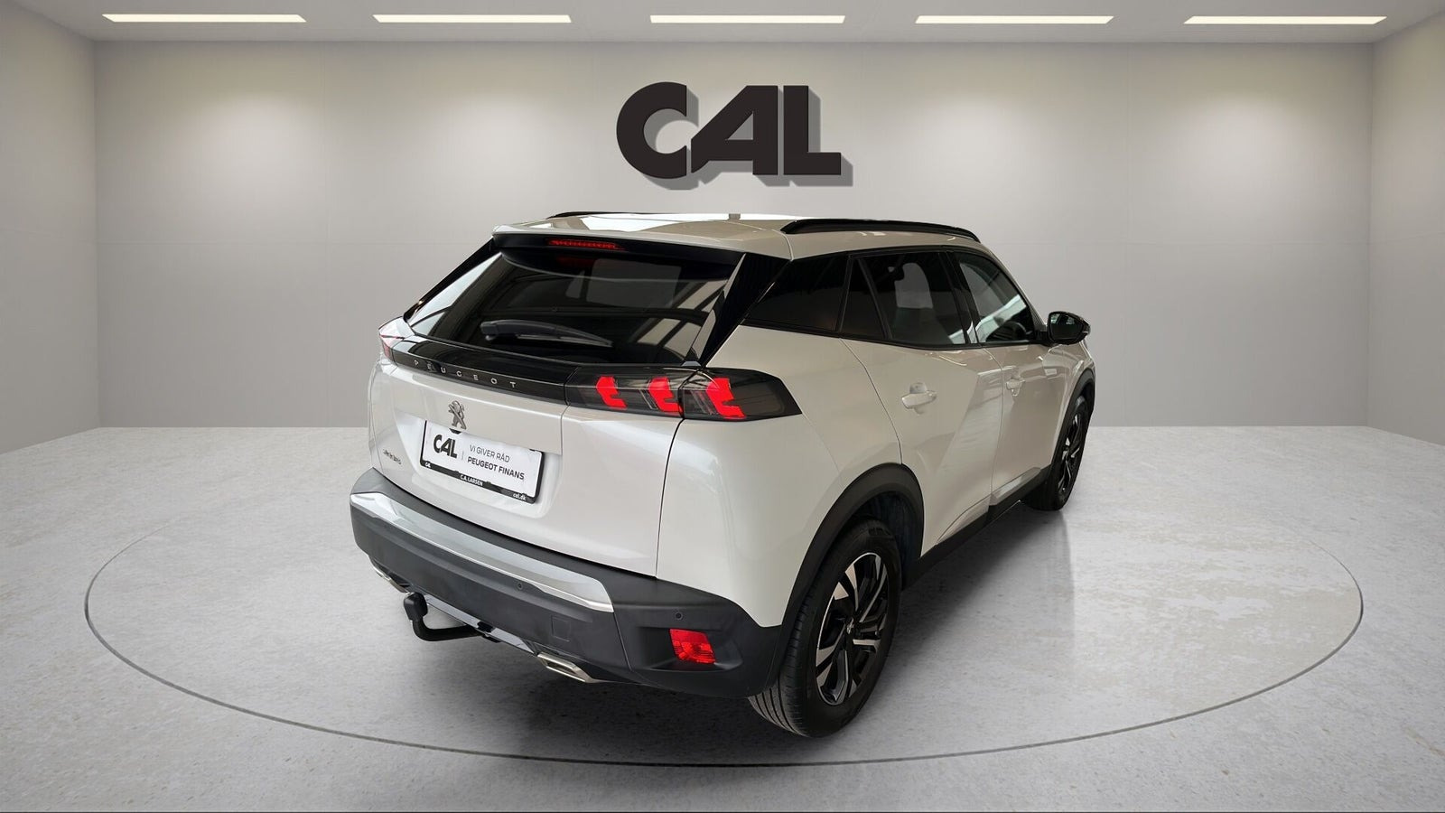 Hvid Peugeot 2008 fra 2022
