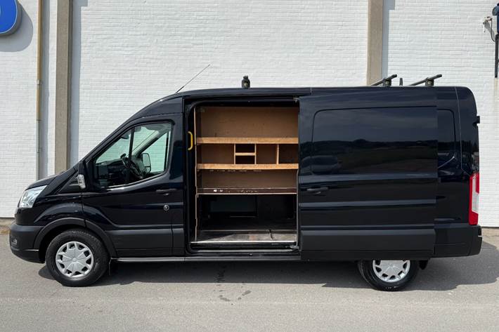 Sort Ford Transit 350 L3 Van fra 2020