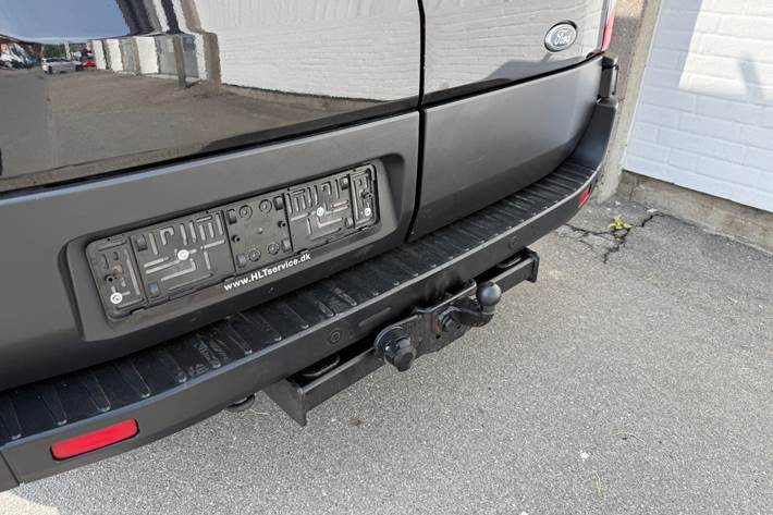 Sort Ford Transit 350 L3 Van fra 2020