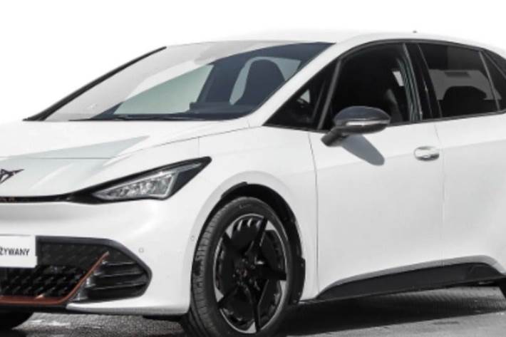 Hvid Cupra Born fra 2025