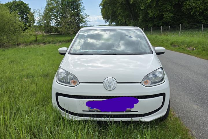 Hvid VW UP! fra 2012