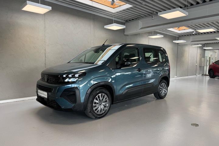 Blå Peugeot e-Rifter fra 2025