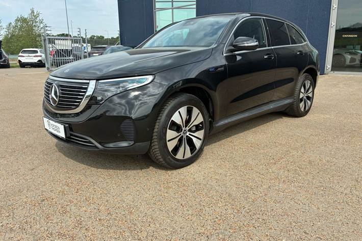 Sort Mercedes EQC 400 fra 2022