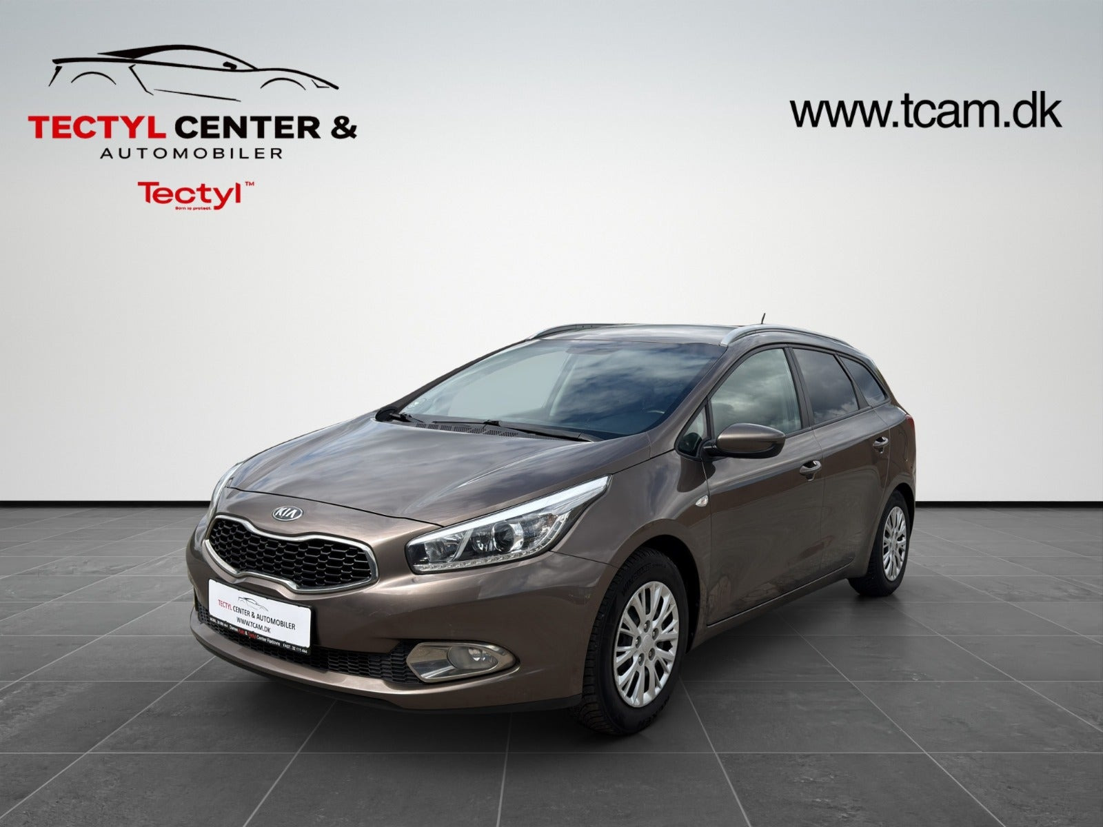 Brun Kia Ceed fra 2015