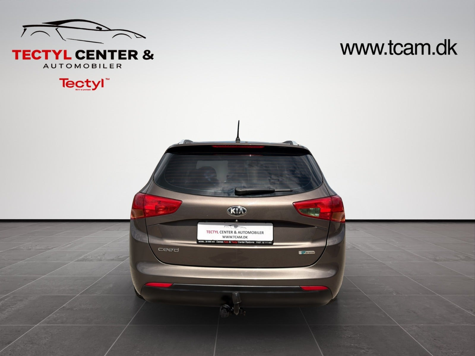 Brun Kia Ceed fra 2015