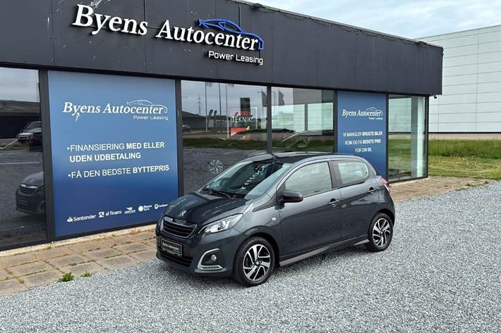 Sort Peugeot 108 fra 2021