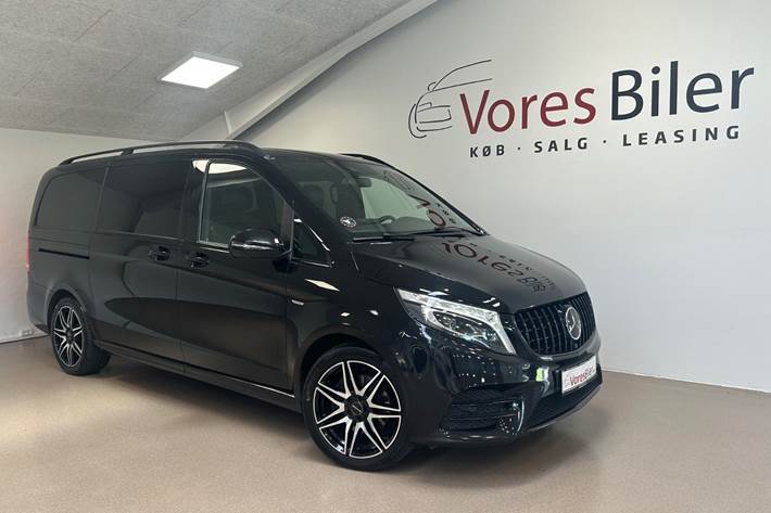 Sort Mercedes V250 d fra 2019