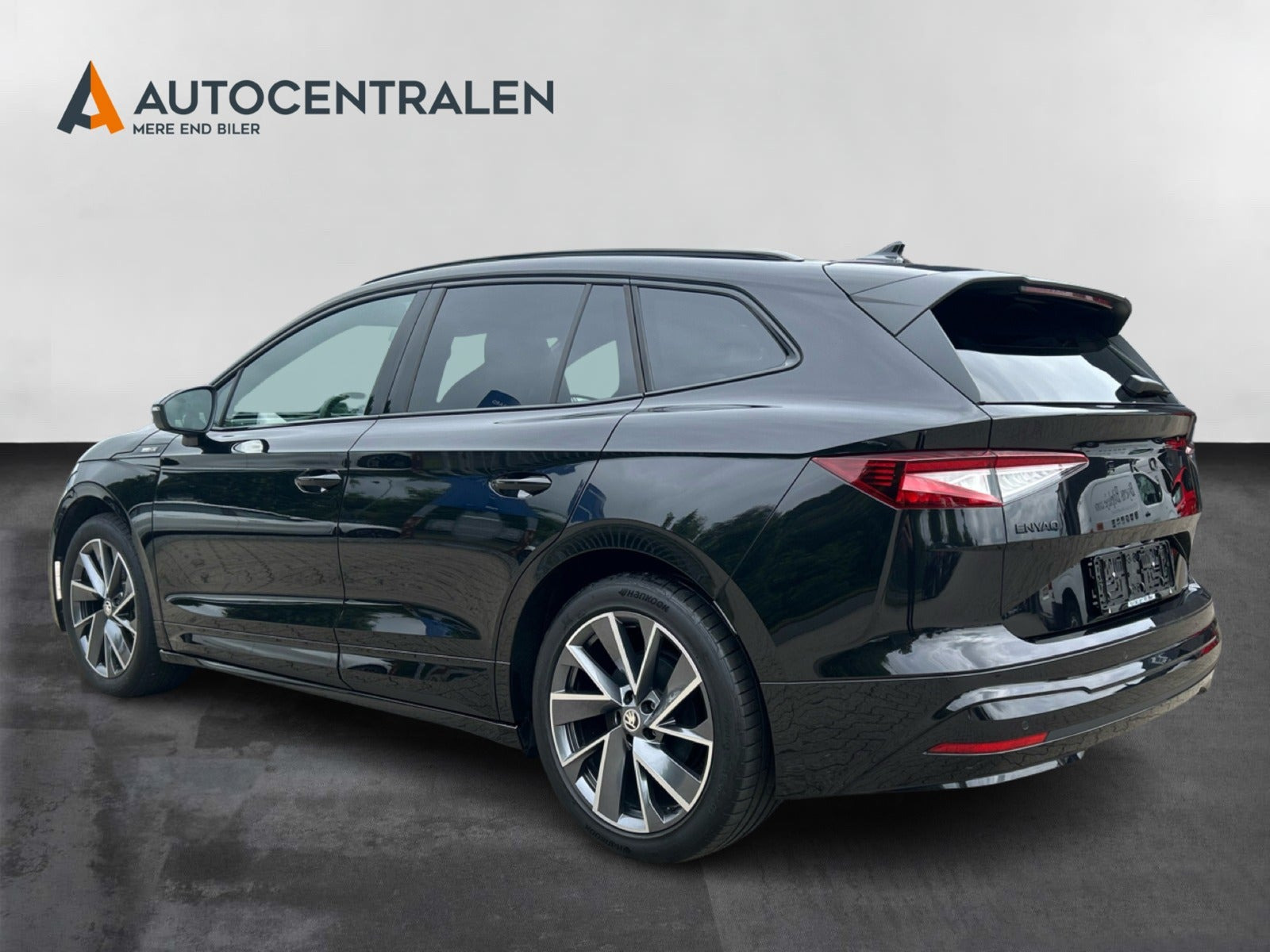 Sort Skoda Enyaq fra 2025