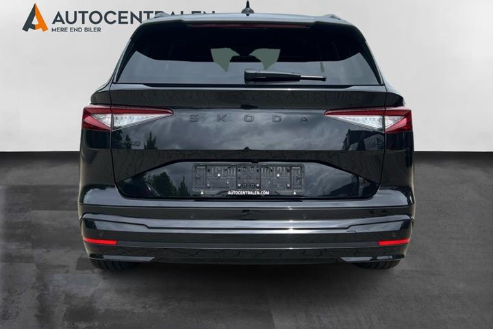 Sort Skoda Enyaq fra 2025