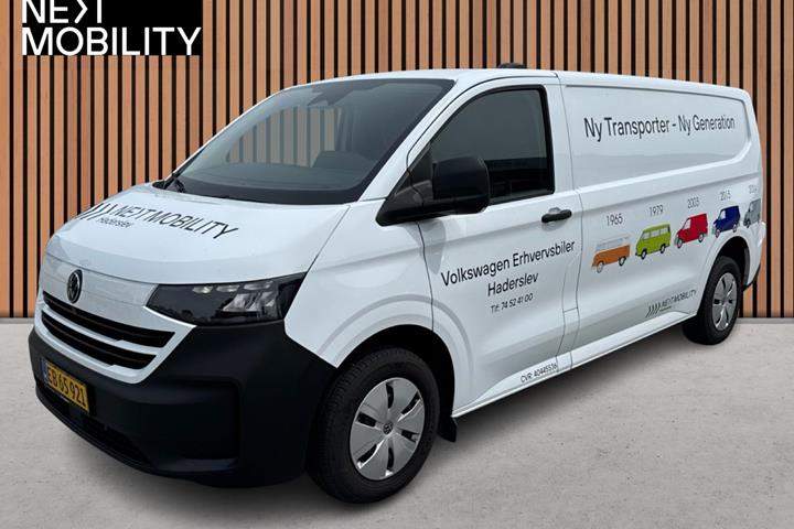 Gul VW Transporter fra 2025