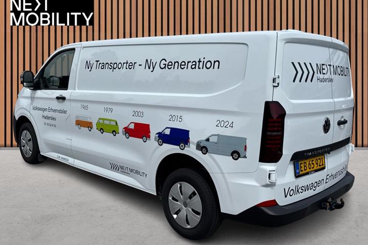 Gul VW Transporter fra 2025