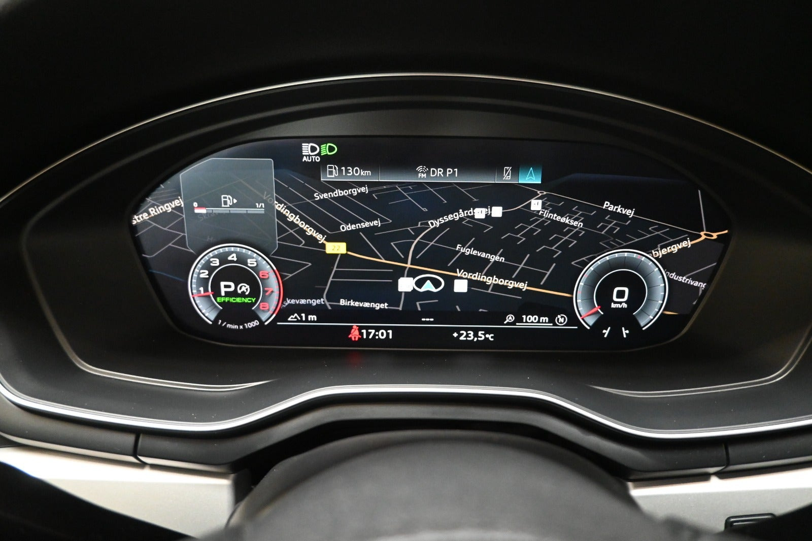 Grå Audi A5 fra 2020