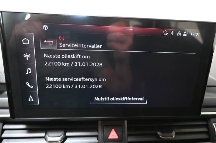Grå Audi A5 fra 2020