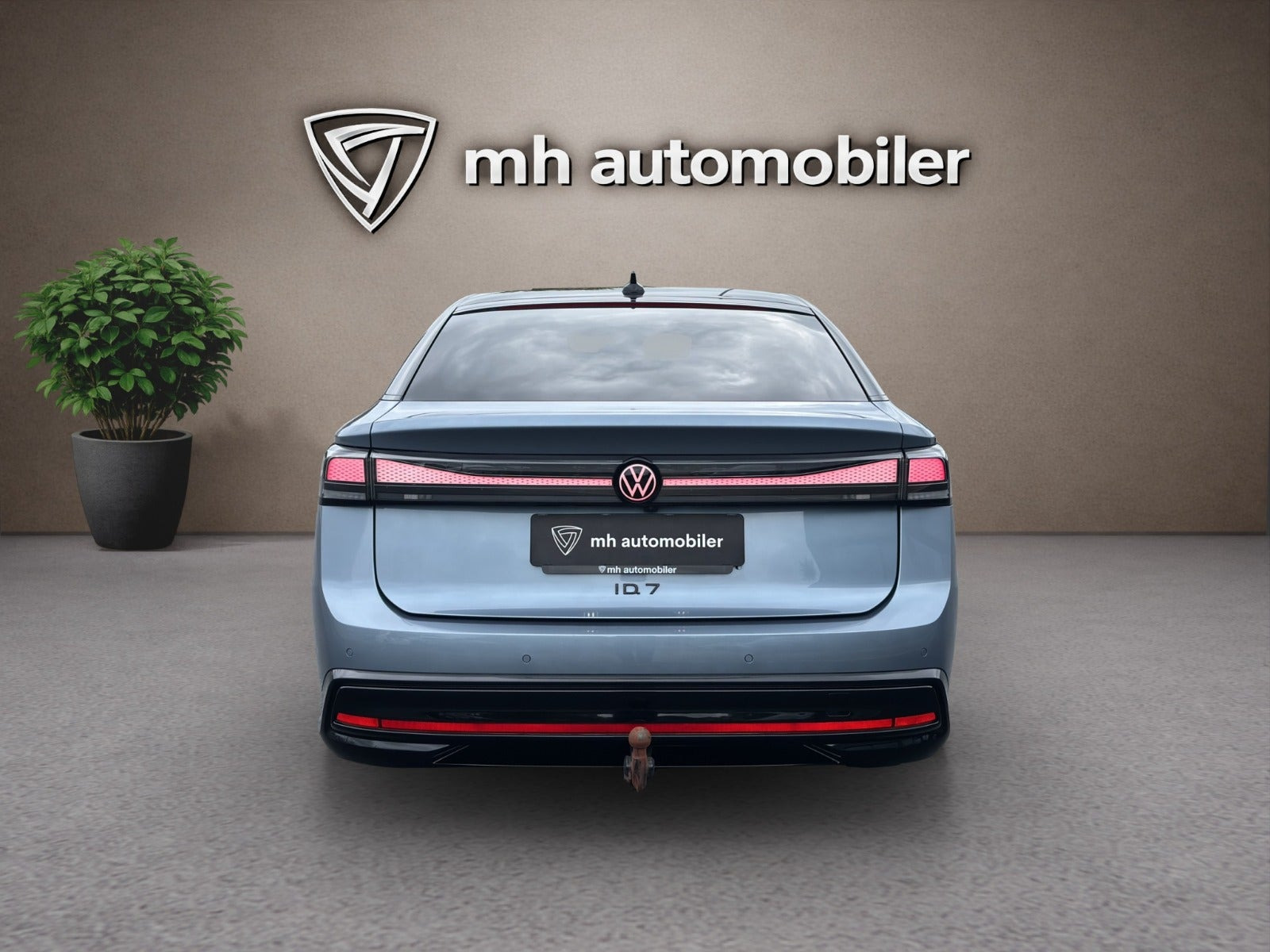 Blå VW ID.7 fra 2025