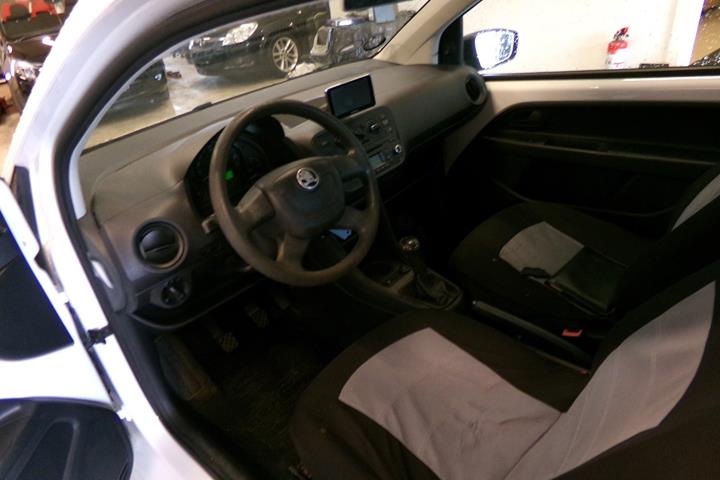 Hvid Skoda Citigo fra 2013