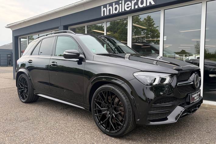 Sort Mercedes GLE350 de fra 2023